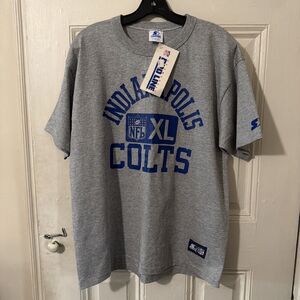 Vintage Starter Pro Line Indianapolis Colts T-Shirt NWT 90s Made USA Size L
